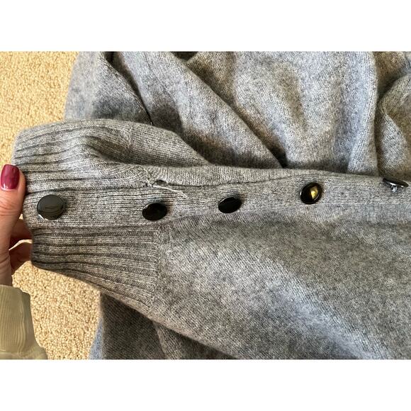 Massimo Dutti Turtleneck Wool Cashmere Sweater Dress - Picture 5 of 8